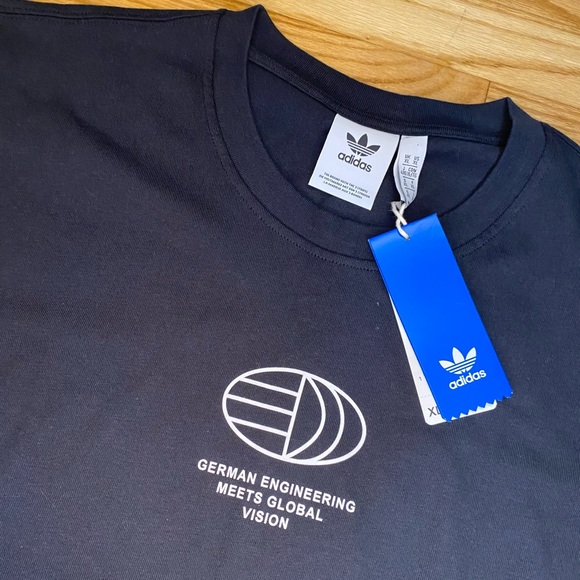 ADIDAS ORIGINALS TREFOIL LONG SLEEVE SHIRT~ men’s - Picture 5 of 5